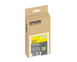 Epson Part# T711XXL420 Yellow Ink Cartridge (OEM 711XXL) 3,400 Pages - £31.93 GBP