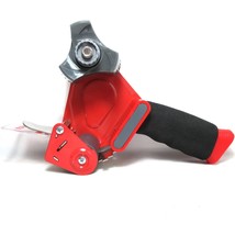 Red Scotch Tape 3M Dispenser Hand Held Packing Tape Gun 2” USA Patent 5-641-377 - £9.56 GBP