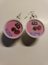 New from Vintage Mini Ice Cream Cups Fun Food Charms Costume Jewelry C1 - $12.99