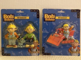 (2) Bob The Builder Christmas Ornaments (2002) Kurt S. Adler Collectibles - £19.73 GBP