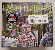 New Iron Maiden Somewhere in Time Box Set Eddie Figurine Collector Patch Sealed - £54.30 GBP