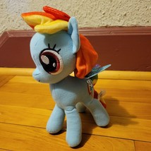 My Little Pony Rainbow Dash Plush Stuffed Animal Hasbro Toy Factory 12&quot; - £8.35 GBP