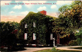 Betsy Williams Cottage, Roger Williams Park Providence Rhode Island PM 1912 - £5.83 GBP