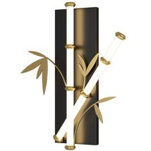 Elegant Bamboo-Inspired LED Wall Sconce for Modern Home Lighting - $1,300.99