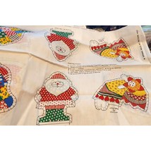 Craft Kit Ornaments Springs Mills, Inc. Pattern 4162 Tree Candy Cane Angel Santa - £15.81 GBP
