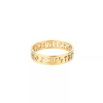 Roman Numerals Hollow Ring Adjustable Gold Plated Jewelry Factory Custom... - $25.52