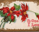 To One I Love Vintage Embossed Postcard PC537 - $6.99