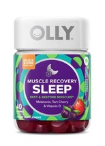 OLLY Muscle Recovery Sleep Gummies, Sleep and Sore Muscle Support, 3mg - £17.57 GBP