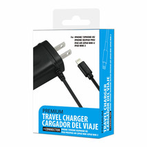 Reiko Portable 8PIN Usb Travel Adapter Charger Black I Phone 6/ 6S/ 6 PLUS/ 6S/7 - £4.69 GBP