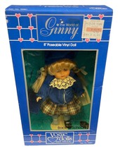 Ginny Vogue Doll 1984 Back To School Poseable Vinyl 8&quot; - £13.34 GBP