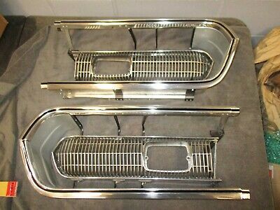 Primary image for BARRACUDA GRILL SET 67 68 CORE - POLISHED - SEND TO US 1967 1968 cuda GRILLE 