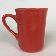 Red Crestware Restaurant Coffee Tea Mug Cup4” Tall 8oz Capacity USED  - £6.19 GBP