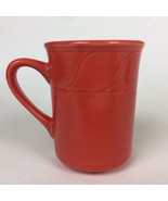 Red Crestware Restaurant Coffee Tea Mug Cup4” Tall 8oz Capacity USED  - £6.31 GBP