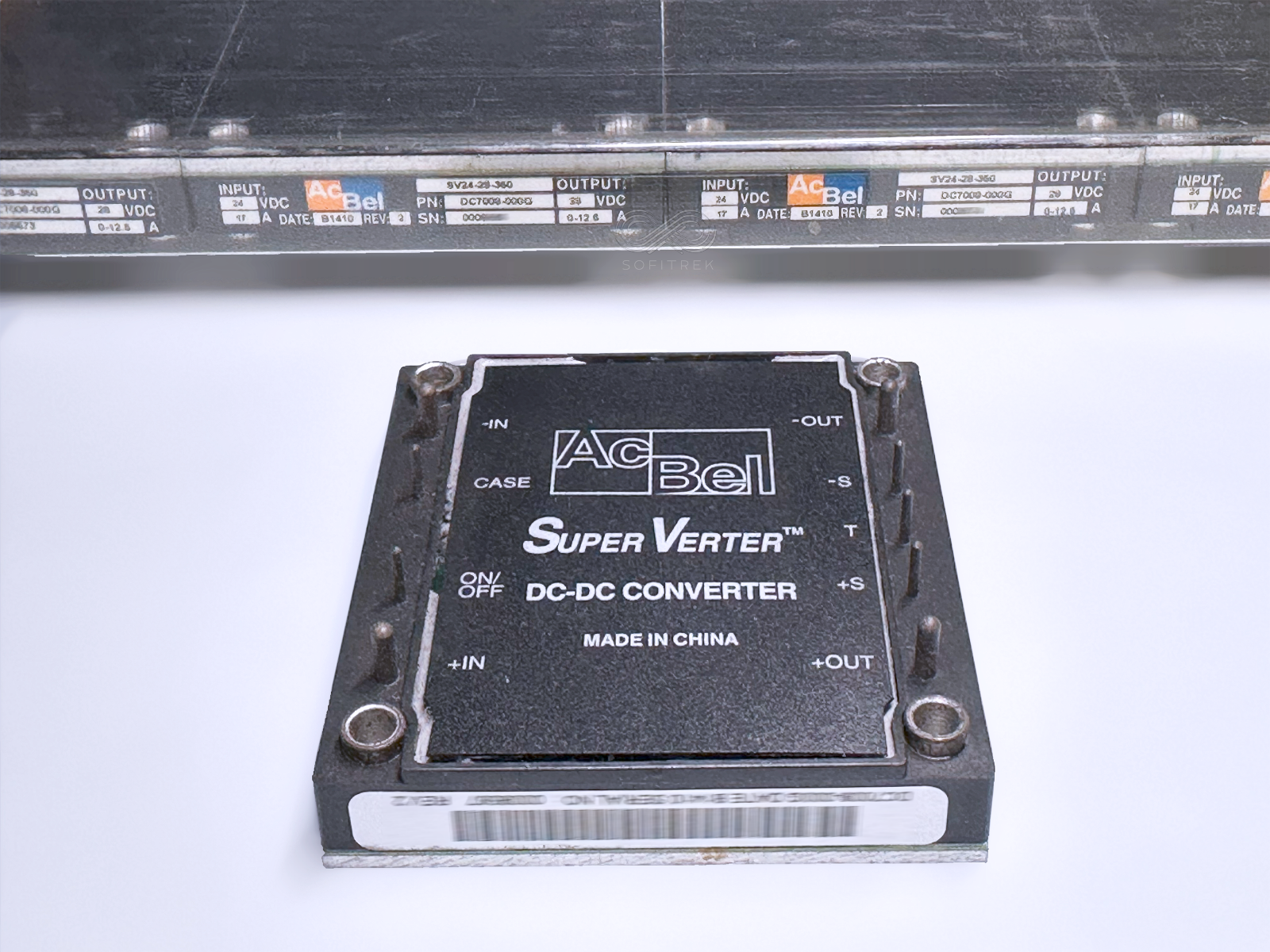 SV24-28-350 AcBel 350W DC-DC Converter 28V Output 12.5A SUPER VERTER - $130.00