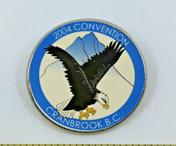 FOE Fraternal Order of Eagles  2004 Convention Cranbrook Bald Eagle Pinb... - $17.58