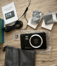 Digital Camera 4K UHD Vlogging Camera 44MP Autofocus Compact Camera 16X Zoom NEW - £34.27 GBP