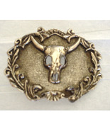 Cowboy or Cowgirl Western Belt Buckles Bulls Head Bull Skull - £31.46 GBP