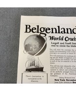 National Geographic November 1919 Belgenland World Cruise Vintage Print ... - €10,35 EUR