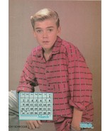 Ricky Schroder teen magazine pinup clipping  pink shirt Star young teen idols - $7.00