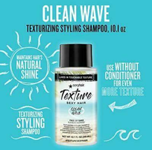 Sexy Hair Texture Clean Wave Texturizing Shampoo, 10.1 fl oz (Retail $18.00) image 3