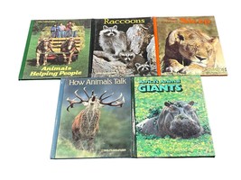 National Geographic Animal Books for Kids, Domestic Wild, Vintage 80&#39;s, ... - £7.78 GBP