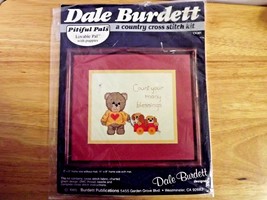 Pitiful Pals &quot;Lovable Pal w/Puppies&quot; Dale Burdett Counted Cross Stitch ... - $11.87