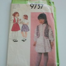 I&#39;mVintage Simplicity Sewing Pattern, Girls Size 3-4, skirt, blouse and ... - £4.11 GBP