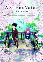 A Silent Voice Movie Poster Naoko Yamada Anime Manga Art Film Print 24x36&quot; 27x40 - £9.40 GBP+