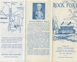 Rock Ford Brochure Home General Edward Hand Lancaster Pennsylvania  - $17.82