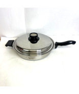 Americraft Healthy Gourmet Skillet w Lid 11.5&quot; Frying Pan Waterless Cook... - $178.19