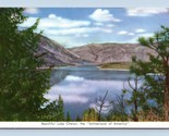 Lake Chelan Cascade Mountains Washington WA UNP Chrome Postcard G16 - $3.15