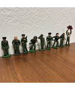 Vintage Barclay Manoil Cast Iron Toy Soldiers Lot of 9 - WWII World War II - $60.90 CAD