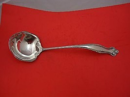 Canterbury by Towle Sterling Silver Soup Ladle Beaded 12 1/2&quot; Serving - £316.74 GBP
