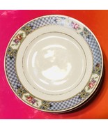 C TIELSCH ALTWASSER BLUE BAND SILESIA  Germany Set Of Nine (9) 6&quot;  PLATE - £45.69 GBP