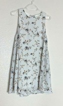 Dainty Hooligan Womens Sz M Sleeveless Dress Lined Floral Tie Back - $12.87