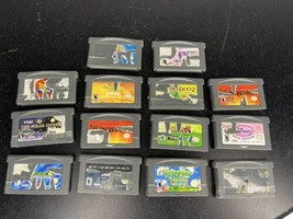 Nintendo Game Boy Advance Games Lot Of 14 Toy Story Shrek Frogger Scooby Doo 2 - £55.50 GBP