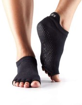toesox  Ballet  Toe Socks Women&#39;s Sz Small Low Cut Half Toe  Non-Slip for Yoga, - £12.70 GBP