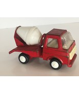 Buddy L Cement Mixer Truck Pressed Steel Vintage Toy Red Construction Japan 4" - $14.96