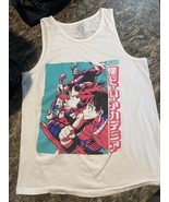 My Hero Academia Mens Tank Top White Group Photo Graphic Size M - $20.50 CAD