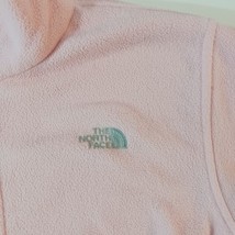 The North Face Youth/Girl’s Pink Full Zip Fleece Jacket Pockets Size XL  image 8