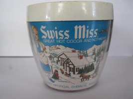 (MX-4) Vintage Swiss Miss Thermo-Serv Hot Cocoa plastic Cup - £3.99 GBP