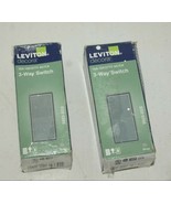 Leviton Decora 3-Way Switch 15A-120/277V AC/CA 5603-2LG - $12.86