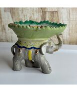 Vintage Ceramic Elephant Ashtray Dish Trinket Holder Japan - $334.10 MXN