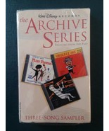 Walt Disney Records the Archive Series Three Song Sampler Cassette - £10.11 GBP