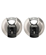 Master Lock M40XT Magnum 2-3/4 in. Wide Stainless Steel Discus Keyed Pad... - $46.14 CAD