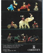 Comic Character, Collectible Toys-Oct. 30, 1990-Christie&#39;s Catalog-Illus... - £7.50 GBP