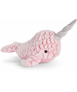 First Impressions Macys Macy&#39;s Stuffed Plush Narwhal Pink Whale Unicorn ... - £17.89 GBP