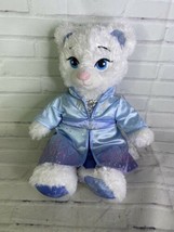 BABW Build a Bear Disney Frozen 2 ELSA Plush With Outfit Sparkle Fur And Music - £13.61 GBP