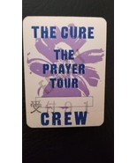 THE CURE / ROBERT SMITH 1991 ROSEMONT, ILLINOIS ORIGINAL CLOTH BACKSTAGE... - $20.00