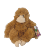 Vintage Monkeydoodles Orangutan Magnetic Poseable Plush 12&quot; Stuffed Animal - $244.42 MXN